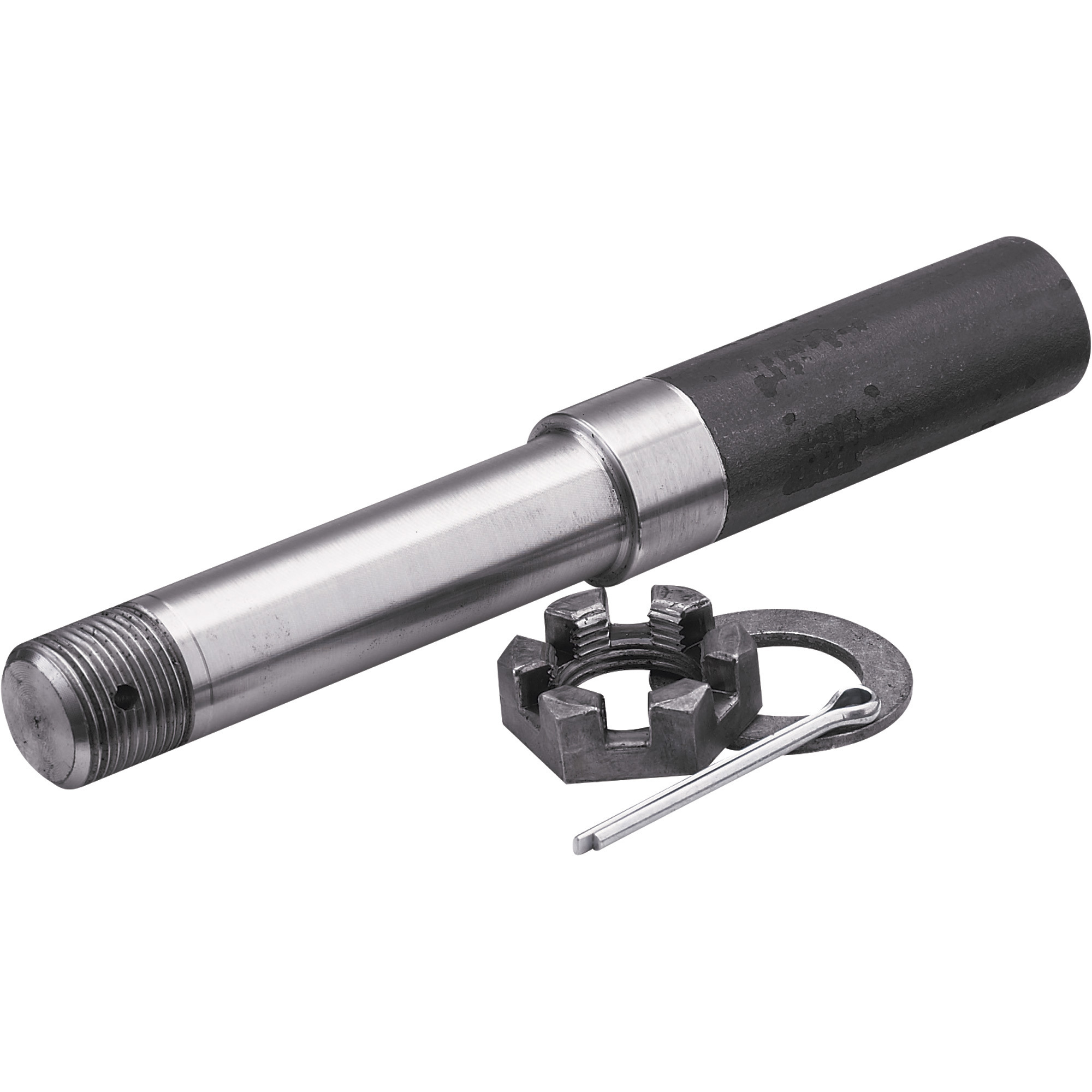 Ultra-Tow Axle Spindle, 1-1/4in. Round, 8.56in.L